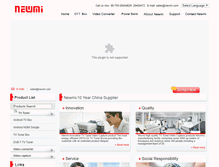 Tablet Screenshot of newmi.com